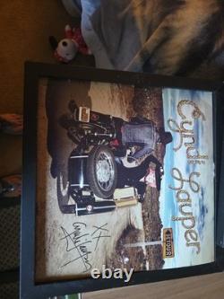 Cyndi Lauper Detour Vinyle LP Autographié Signé