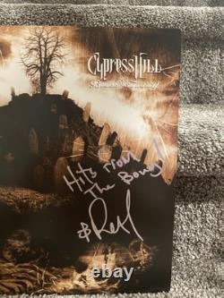 Cypress Hill Disque Vinyle Autographié Black Sunday Rare RAP Sendog & Be Real
