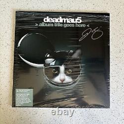 DEADMAU5 SIGNÉ / Autographié ALBUM TITRE VA ICI LP Vinyle Coloré LIRE