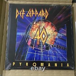 DEF LEPPARD Pyromania 40 Vinyle couleur 2LP et Certificat d'authenticité signé en main