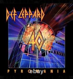 DEF LEPPARD Pyromania 40 Vinyle couleur 2LP et Certificat d'authenticité signé en main