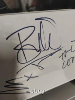 DISQUE D'OR VINYLE SIGNÉ PAR LE GROUPE GREEN DAY AMERICAN IDIOT RARE