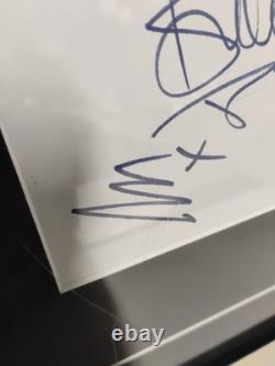 DISQUE D'OR VINYLE SIGNÉ PAR LE GROUPE GREEN DAY AMERICAN IDIOT RARE