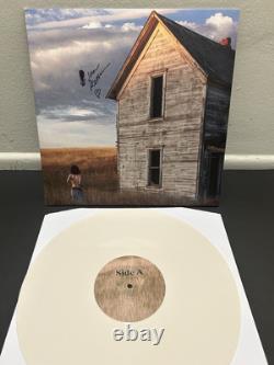 DISQUE VINYLE AUTOGRAPHE JANE REMOVER CENSUS DESIGNATED 2xLP BLANC OS SIGNÉ