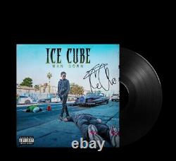 DISQUE VINYLE MAN DOWN SIGNÉ PAR ICE CUBE AUTOGRAPHE NWA