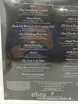 DISQUE VINYLE NOIR AUTOGRAPHIE DE Brooks & Dunn REBOOT II SIGNÉ NOUVEAU EN MAIN