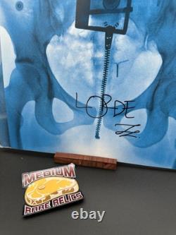DISQUE VINYLE NOIR SIGNÉ Lorde LP DOUBLE AUTOGRAPHIE RARE Variante C