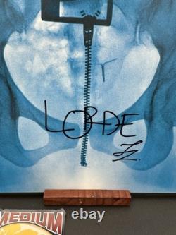 DISQUE VINYLE NOIR SIGNÉ Lorde LP SIGNÉ DOUBLE AUTOGRAPHIE VARIANTE RARE A