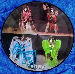 DISQUE VINYLE PICTURE AUTOGRAPHE KISS Dynasty 2024, SIGNÉ par ACE FREHLEY