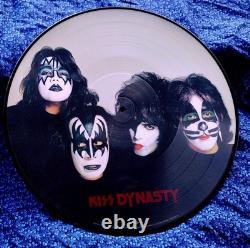 DISQUE VINYLE PICTURE AUTOGRAPHE KISS Dynasty 2024, SIGNÉ par ACE FREHLEY