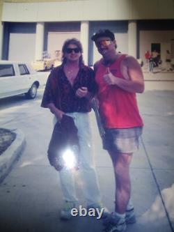 DISQUE VINYLE SIGNÉ/AUTOGRAPHE DE YES BIG GENERATOR PAR JON ANDERSON & ALAN WHITE