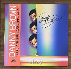 Danny Brown ? Tu sais ce que je veux dire. Vinyle LP signé autographié avec certificat d'authenticité PSA DNA.