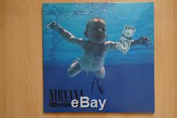 Dave Grohl Autogramm Signé Lp-cover Nirvana Vinyle De Nevermind