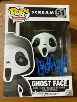David Arquette A Signé Scream Ghostface 51 Funko Pop Jsa P26077