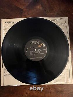 David Bowie Vinyle LP signé Scary Monsters Super Creeps Disque autographié