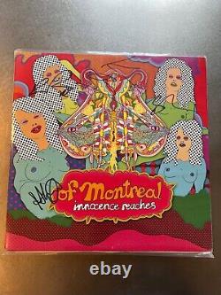 De Montréal Signé Lp + Poster Innocence Reaches Vinyle Autographié