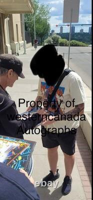 Def Leppard Disque Vinyle Autographié Signé Oxford Rick Allen Rare