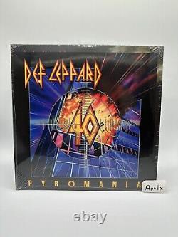Déf Leppard Pyromania INSERT signé Autographié COA 40ème Édition Limitée Vinyle 2LP EN MAIN