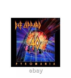 Déf Leppard Pyromania INSERT signé Autographié COA 40ème Édition Limitée Vinyle 2LP EN MAIN