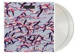 Deftones Gore Autographié 2xlp Ltd Ed White Vinyl Record Entièrement Signé