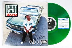 Denzel Curry Signé Autographied Zuu Green Vinyl Album Proof Apeca A