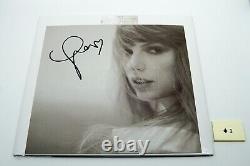 Département des Poètes Torturés de Taylor Swift Vinyle LP Autographié/Signé avec Cœur