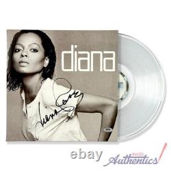 Diana Ross Disque Vinyle LP Autographié Signé Diana PSA/DNA Authentifié