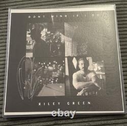 Disque Vinyle Autographié de Riley Green 'Don't Mind If I Do' avec Étui Transparent