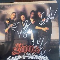 Disque Vinyle Signé de Bone Thugs N Harmony LP Autographié par Bizzy Krayzie Wish