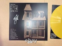 Disque vinyle LP dédicacé de Jason Isbell - Foxes In The Snow