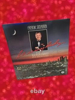 Disque vinyle LP signé à la main par Sinatra et Quincy Jones L. A. Is My Lady Ex
