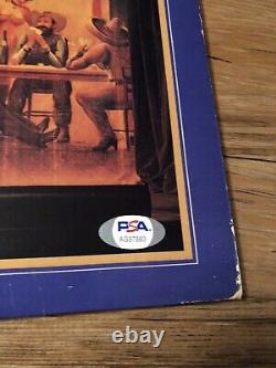 Disque vinyle LP signé autographe d'Emmylou Harris Blue Kentucky Girl PSA