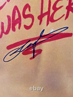 Disque vinyle LP signé d'Eric Clapton autographe E. C. Was Here certificat d'authenticité inclus