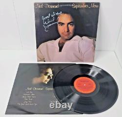 Disque vinyle LP signé de Neil Diamond, Autographe, September Morn, sans certificat d'authenticité Disque vinyle LP signé de Neil Diamond, Autographe, September Morn, sans certificat d'authenticité