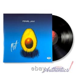 Disque vinyle LP signé et autographié de Pearl Jam authentifié par PSA/DNA