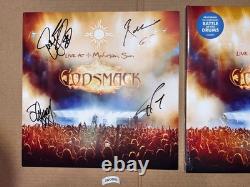 Disque vinyle LP signé et autographié par Godsmack, Live au Mohegan Sun Disque vinyle LP signé et autographié par Godsmack, Live au Mohegan Sun