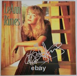 Disque vinyle de l'album Blue signé par LeAnn Rimes avec certificat d'authenticité preuve exacte autographiée