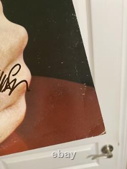 Disque vinyle dédicacé par Don McLean de American Pie ! Chanteur folk