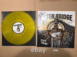 Disque vinyle signé autographié d'Alter Bridge : One Day Remains et Blackbird de Creed