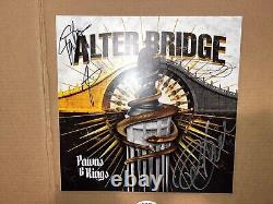 Disque vinyle signé autographié d'Alter Bridge : One Day Remains et Blackbird de Creed