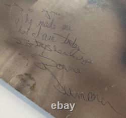 Disque vinyle signé de Donna Summer A Love Trilogy, autographe classique disco des années 1970