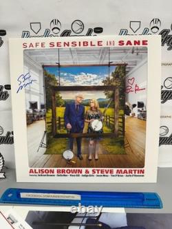 Disque vinyle signé et autographié par Steve Martin et Alison Brown - Beckett COA bas	<br/> 	
 