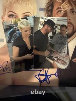 Disque vinyle signé et dédicacé de Eurythmics Revenge par Lennox et Stewart