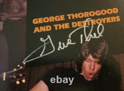 Disque vinyle signé par George Thorogood avec certificat d'authenticité Beckett BAS #BJ45193