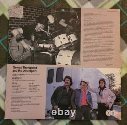 Disque vinyle signé par George Thorogood avec certificat d'authenticité Beckett BAS #BJ45193