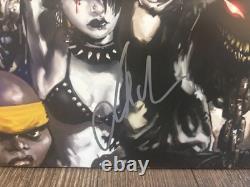 Disturbed LP vinyle signé et dédicacé Ten Thousand Fists X4 David Draiman rare