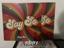 Doja Cat Say So et Nicki Minaj 12 Vinyle Simple avec Autographe