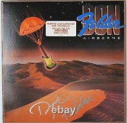 Don Felder Eagles Airborne Jsa Coa Signé Autograph Record Album De Vinyle