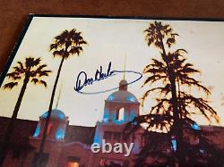 Don Henley Autographied Vinyl 1976 Hôtel California-signé Eagles Avec Coa