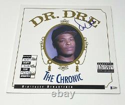 Dr Dre Signé Autographié L'album Du Disque De Vinyle Chronique Lp Nwa Beckett Coa